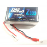 BATERIA DE LIPO 3S 11.1V 1300MAH 35C COM PLUG JST ZEEE POWER ZEE3S35C1300